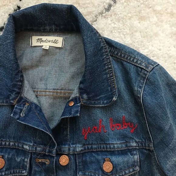 custom denim jacket embroidery